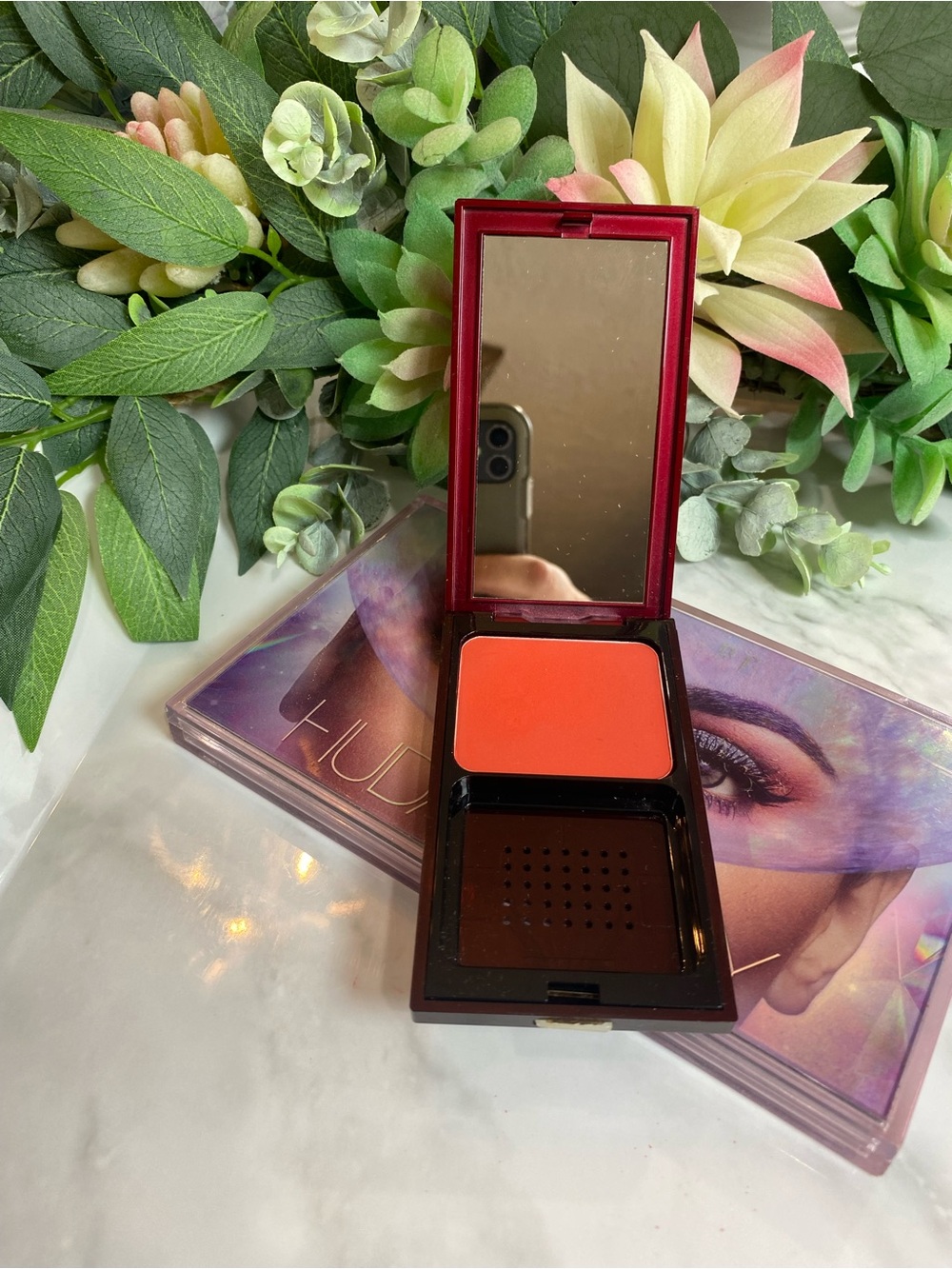 Kevyn Aucoin Fira Mango Blush Compact with Mirror